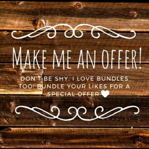 Make a BUNDLE deal!